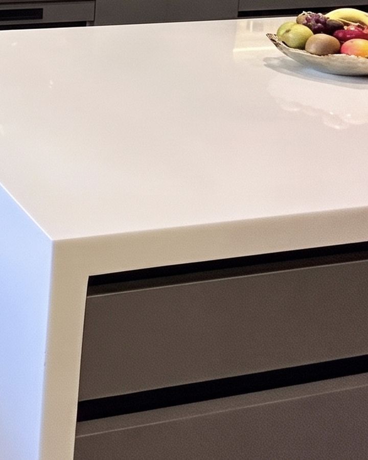 White quartz Worktop